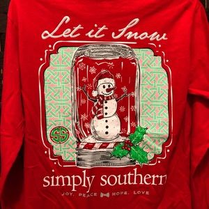 🛍 4 for $30👗 NWOT Long Sleeve Simply Southern T-shirt